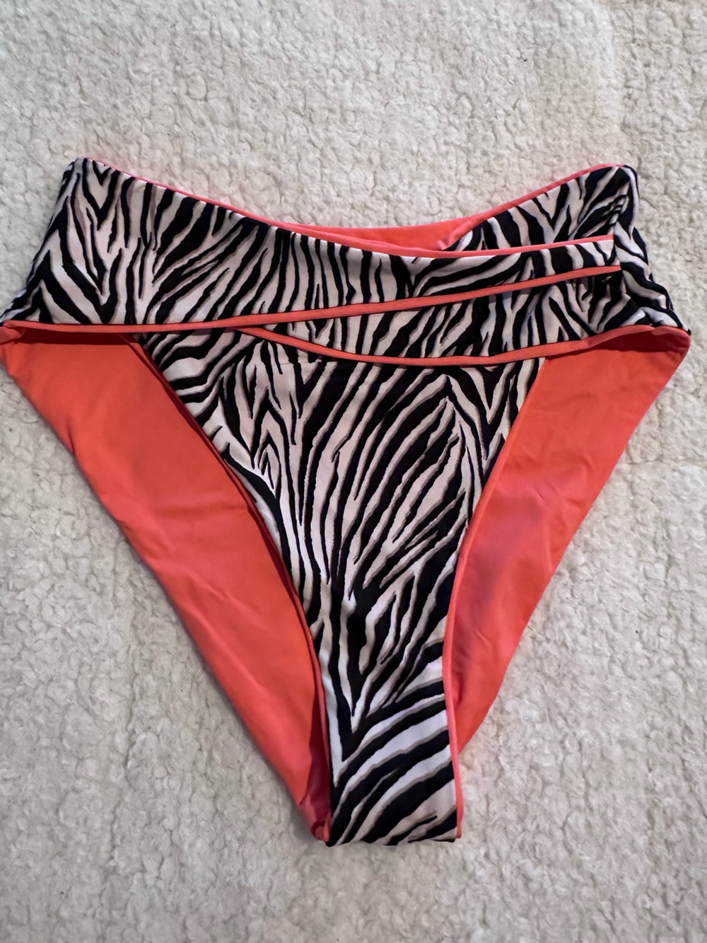 Becca Women’s Stella Print high-waisted bikini bottoms